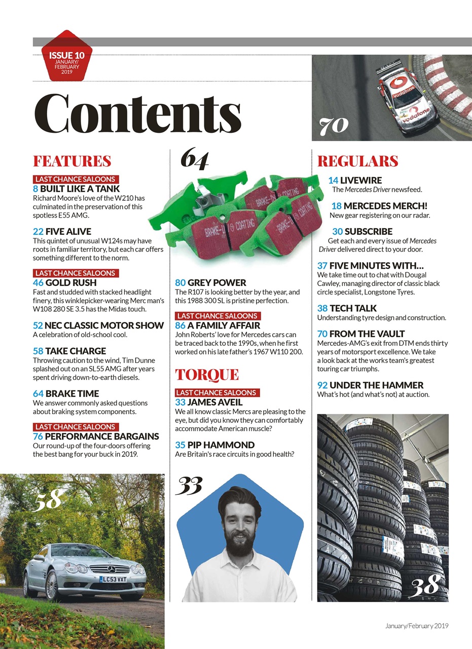 Mercedes Driver Magazine Preview Pages