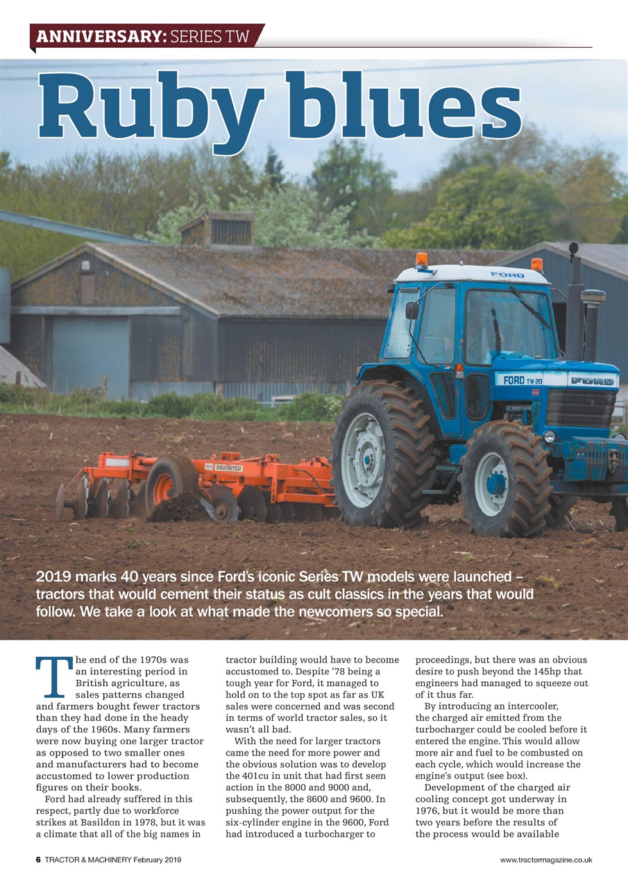 Tractor & Machinery Preview Pages