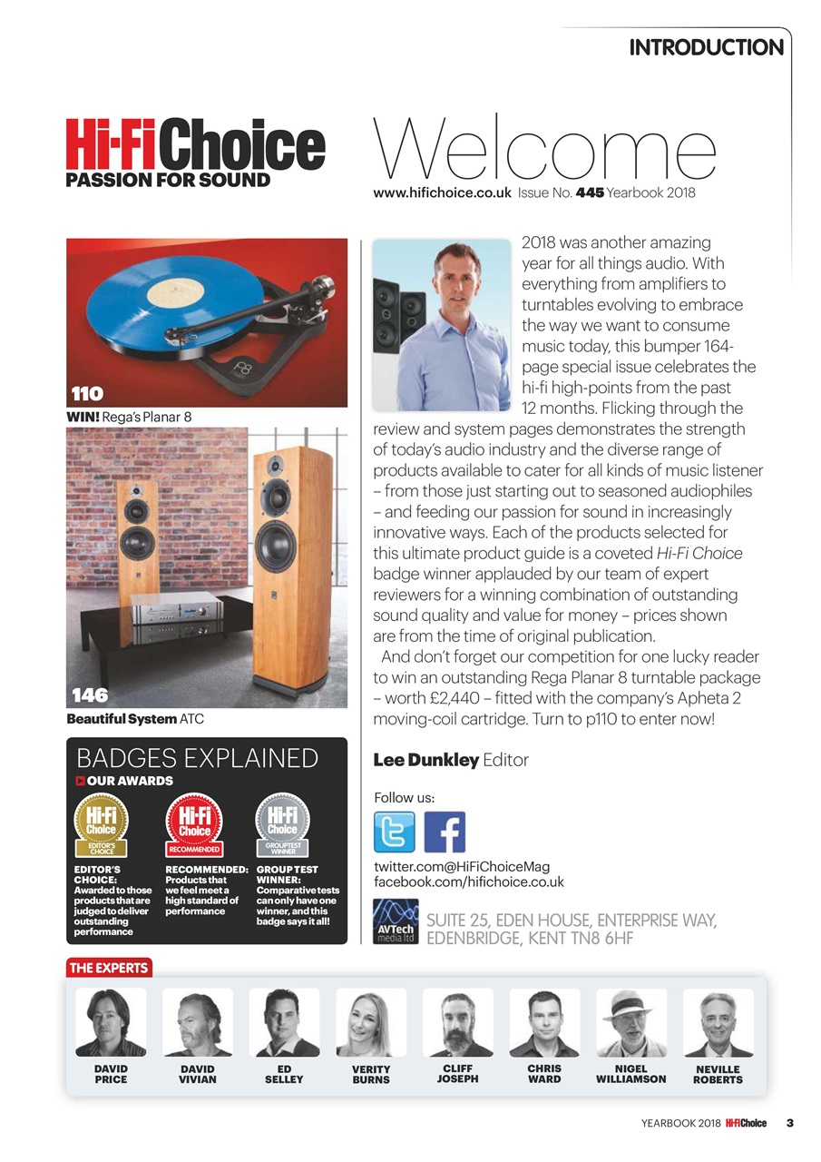 Hi-Fi Choice Preview Pages