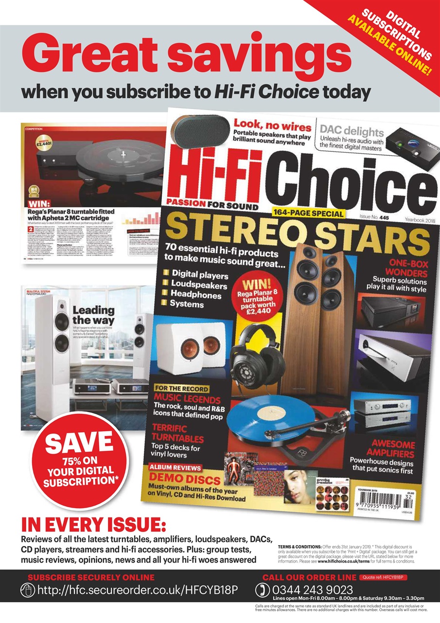 Hi-Fi Choice Preview Pages