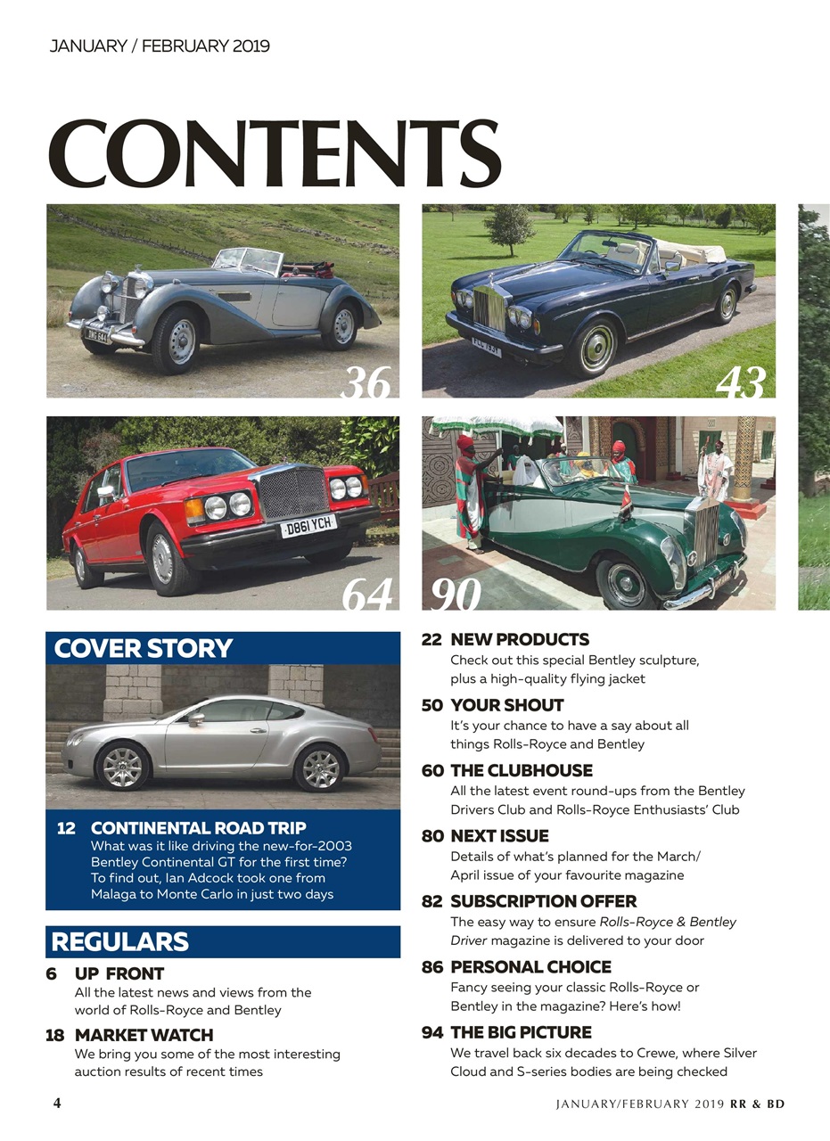 Rolls-Royce & Bentley Driver Preview Pages