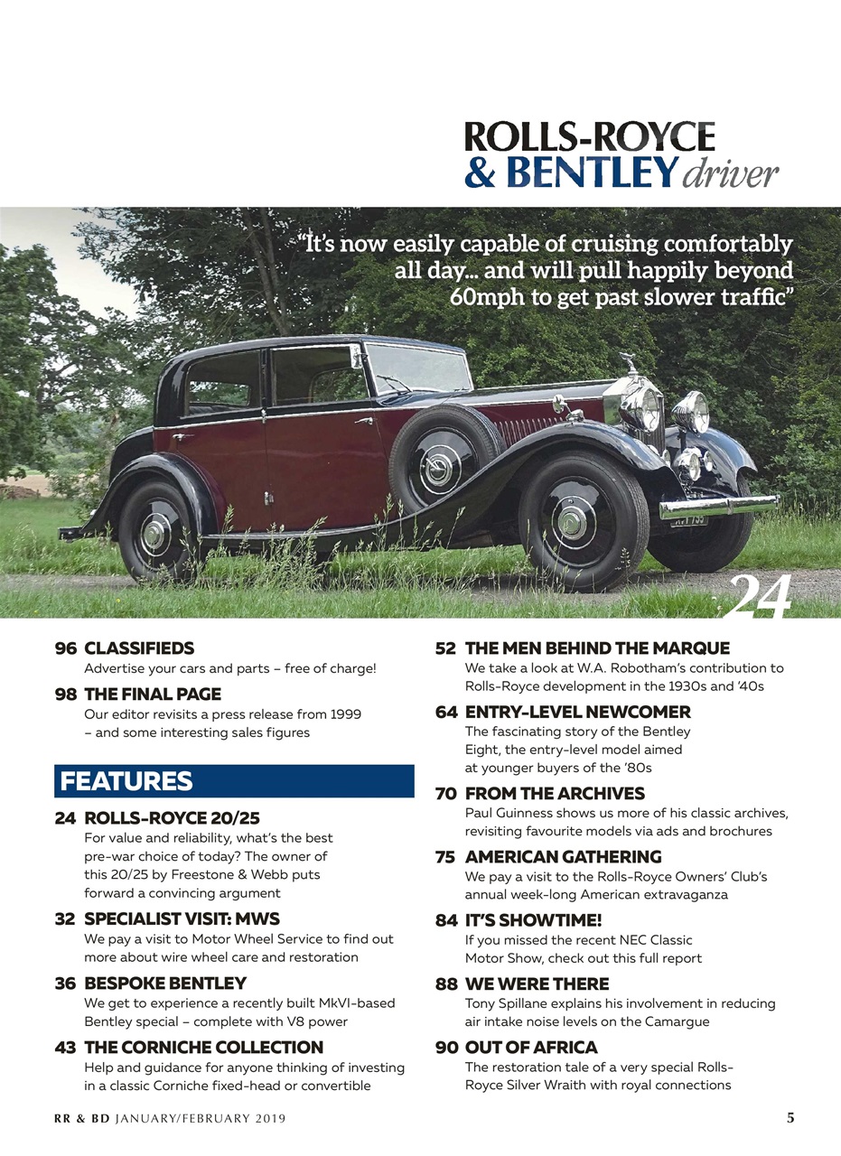 Rolls-Royce & Bentley Driver Preview Pages
