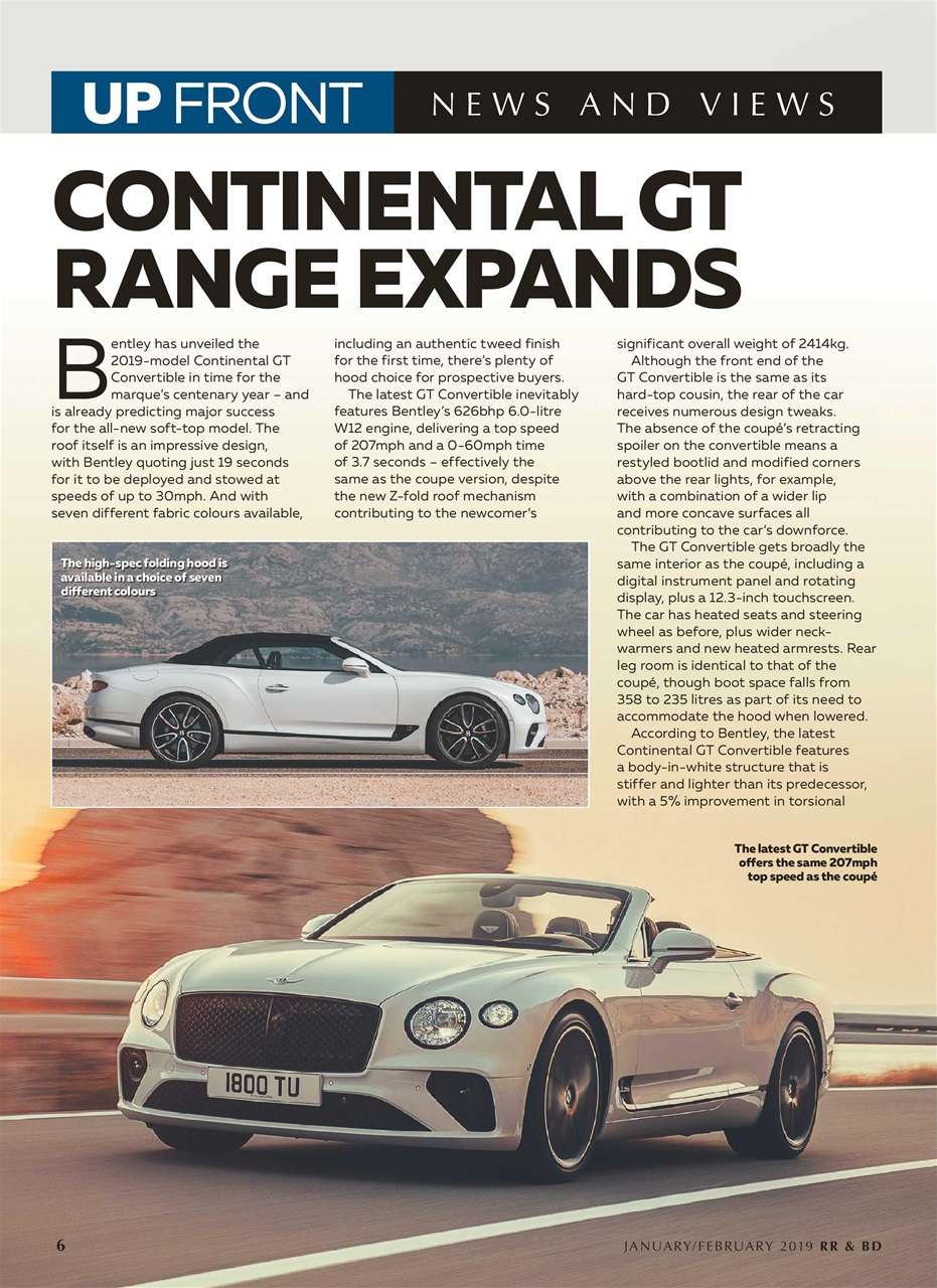 Rolls-Royce & Bentley Driver Preview Pages