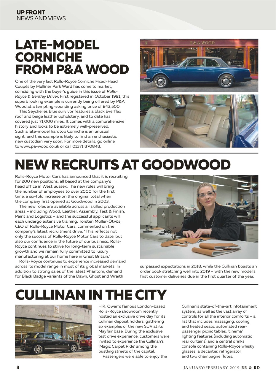 Rolls-Royce & Bentley Driver Preview Pages