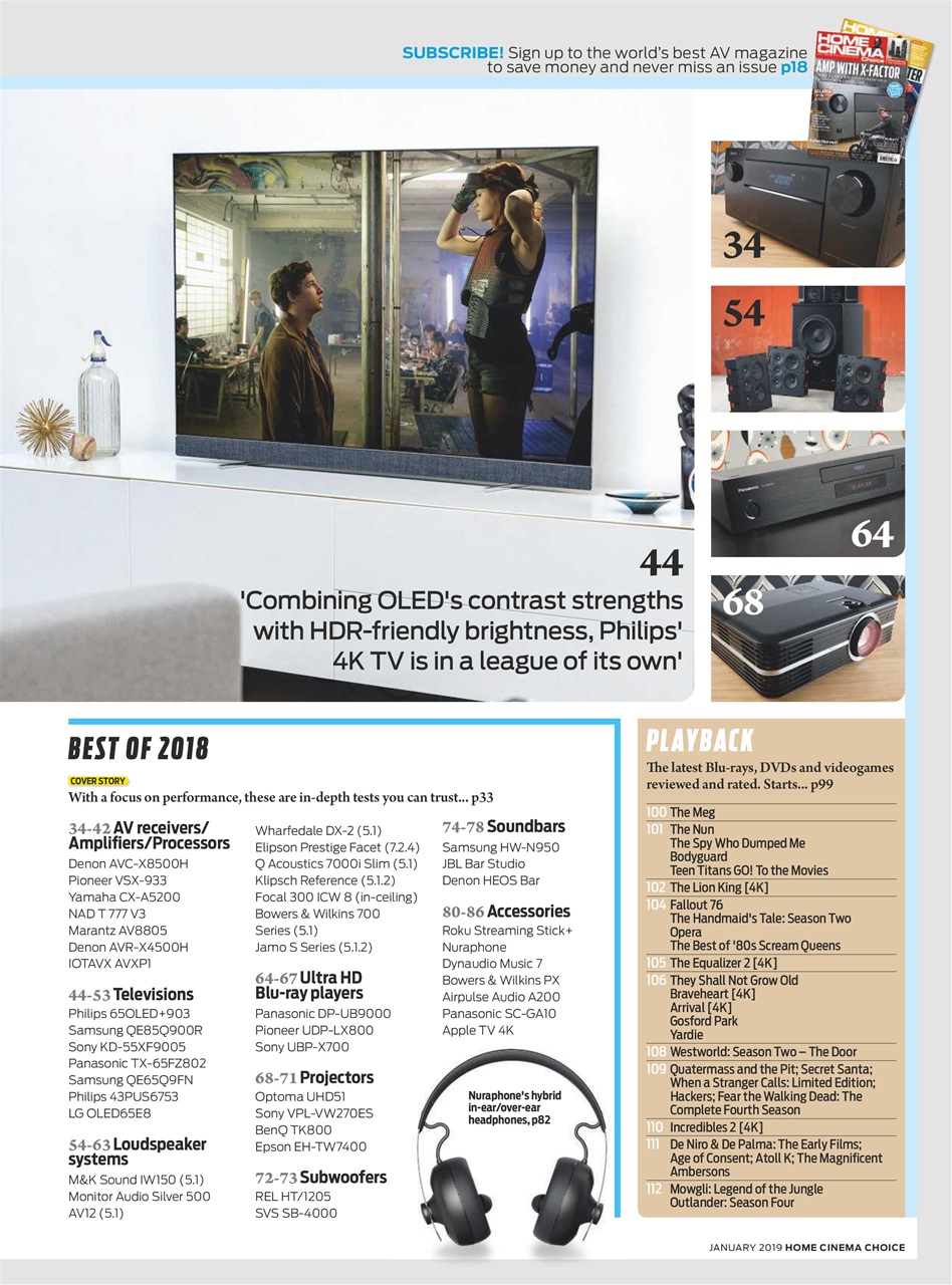 Home Cinema Choice Preview Pages