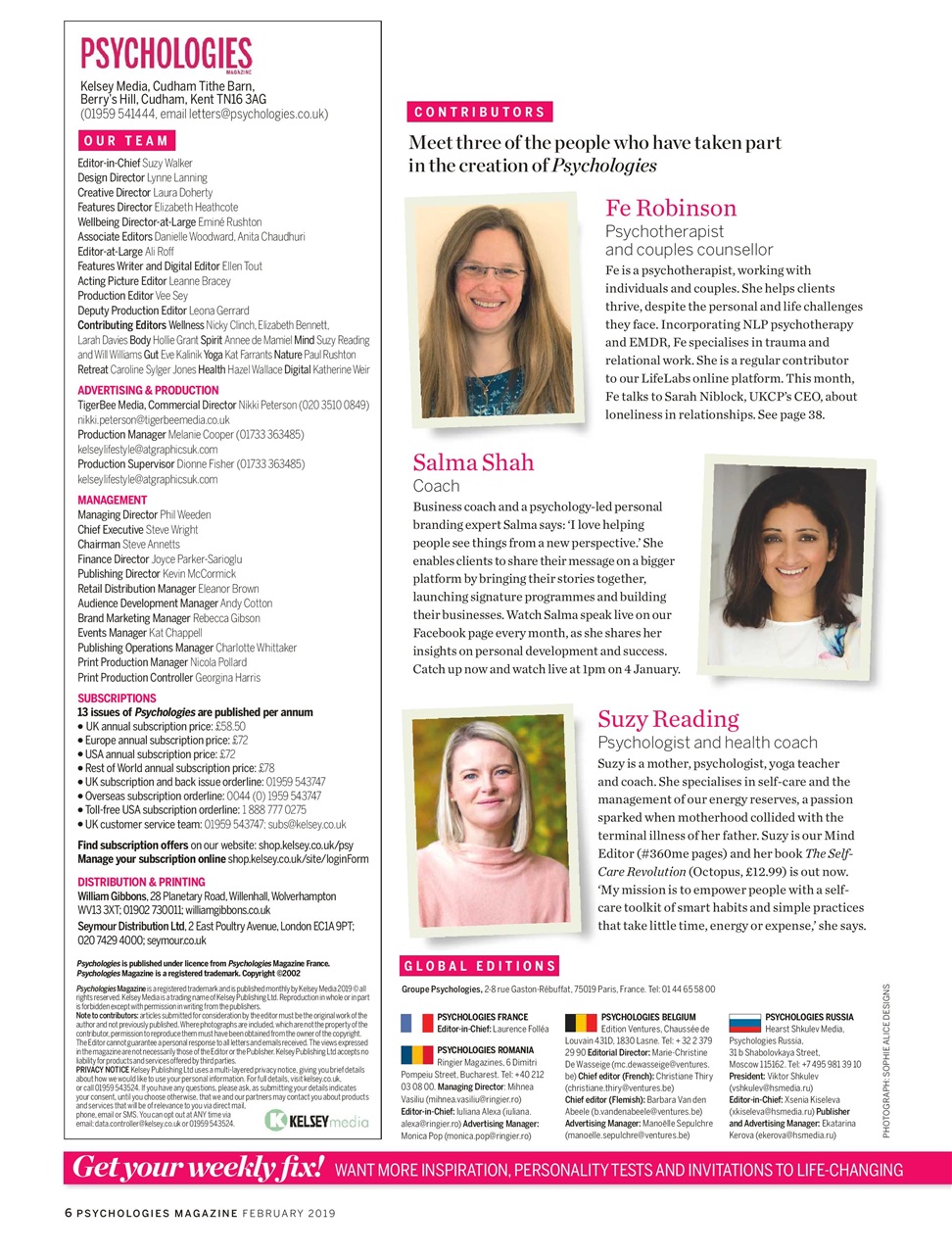 Psychologies Preview Pages