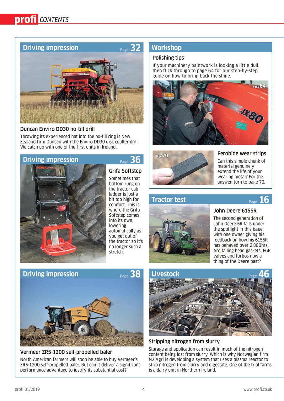Profi International Preview Pages