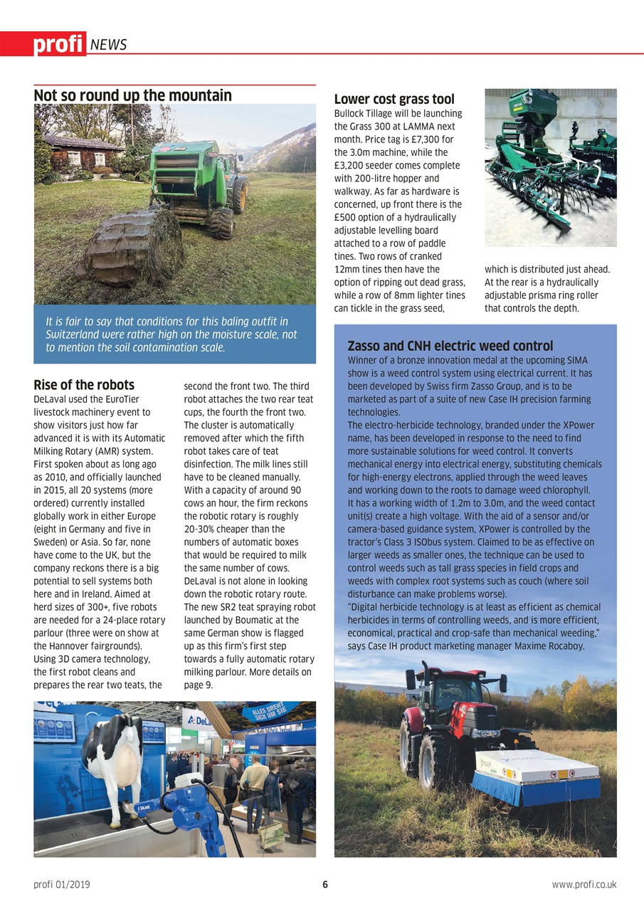 Profi International Preview Pages