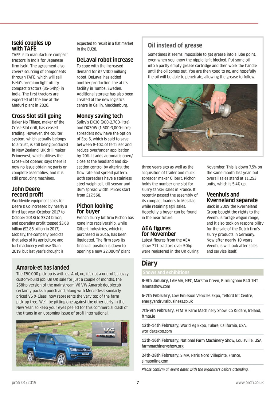 Profi International Preview Pages