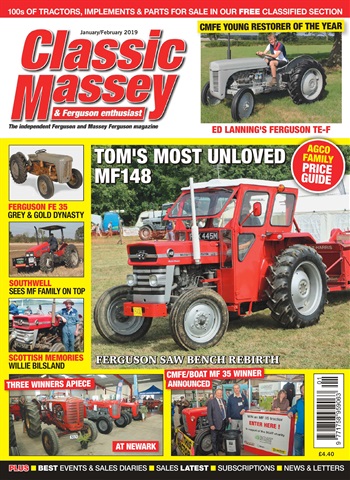 Classic Massey issue Jan/Feb 2019