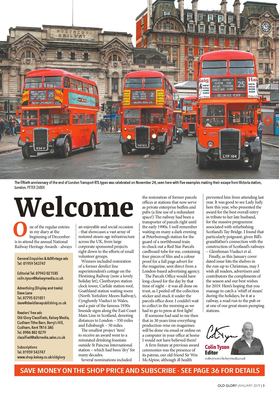 Old Glory Magazine Preview Pages