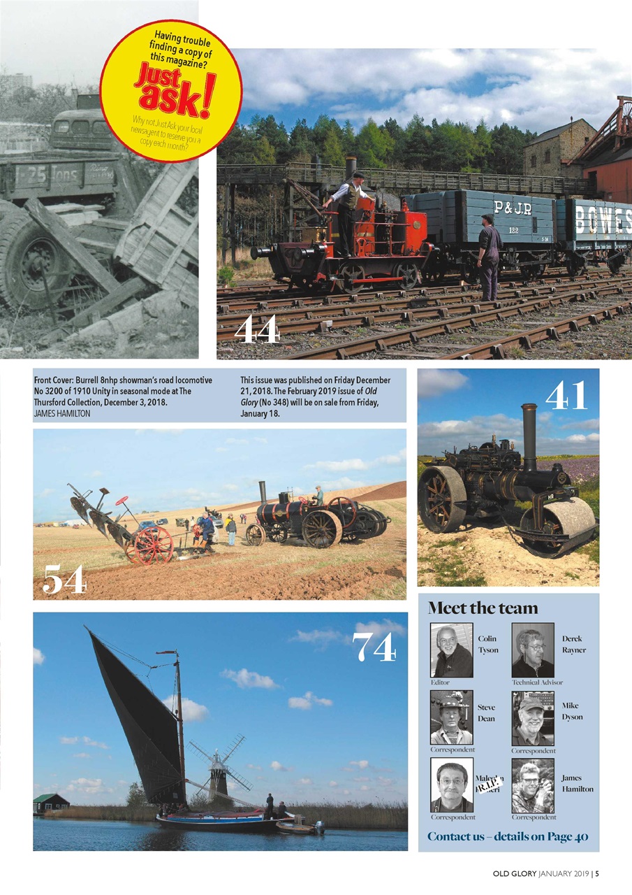 Old Glory Magazine Preview Pages