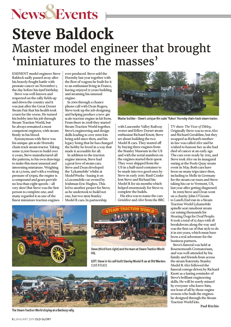 Old Glory Magazine Preview Pages