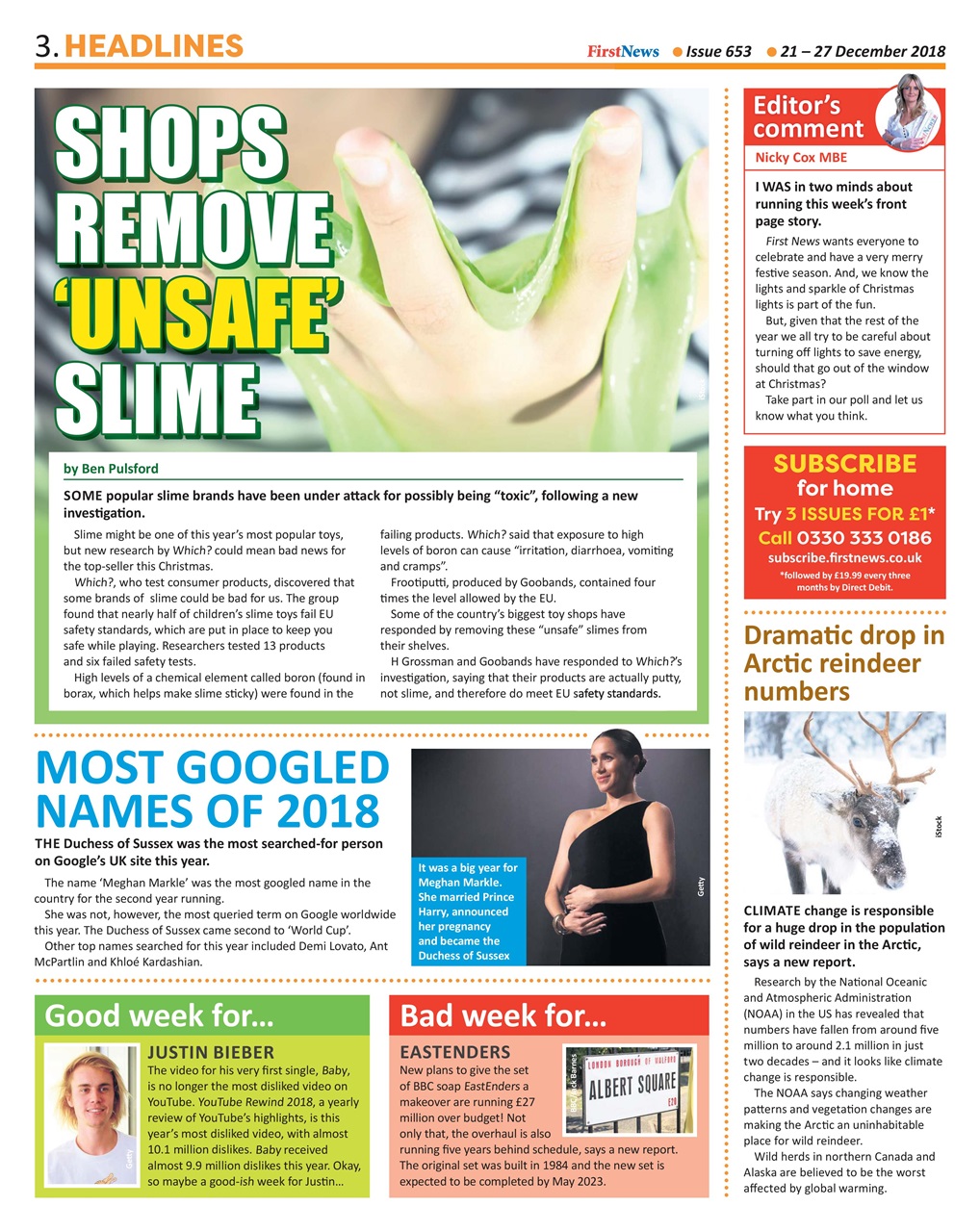 First News Preview Pages