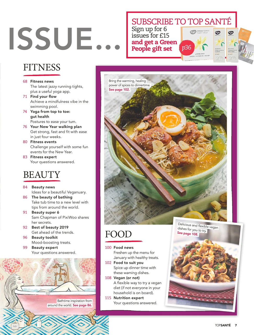 Top Sante Preview Pages