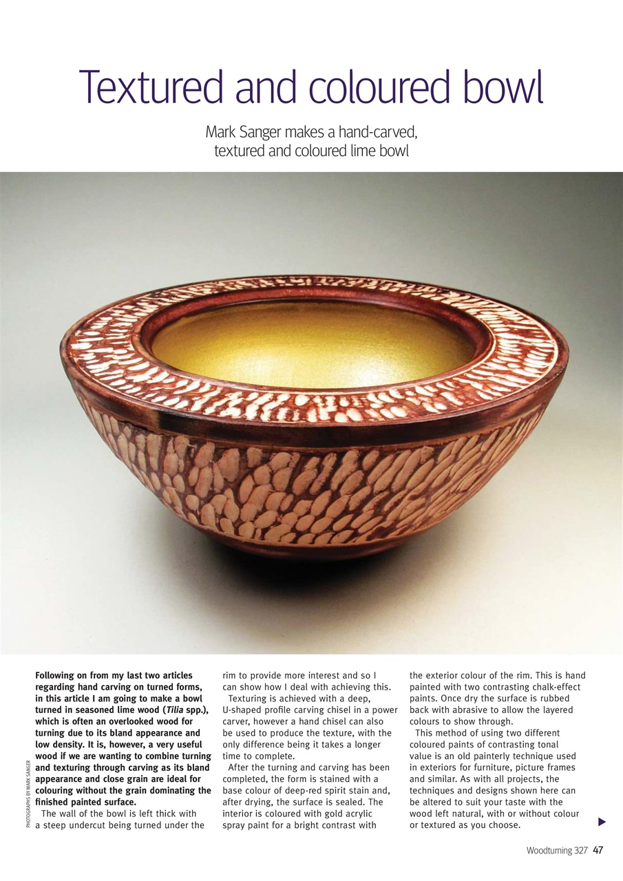 Woodturning Preview Pages
