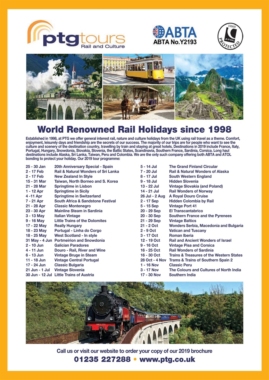Heritage Railway Preview Pages