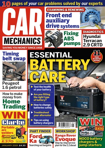 Car Mechanics issue January 2019