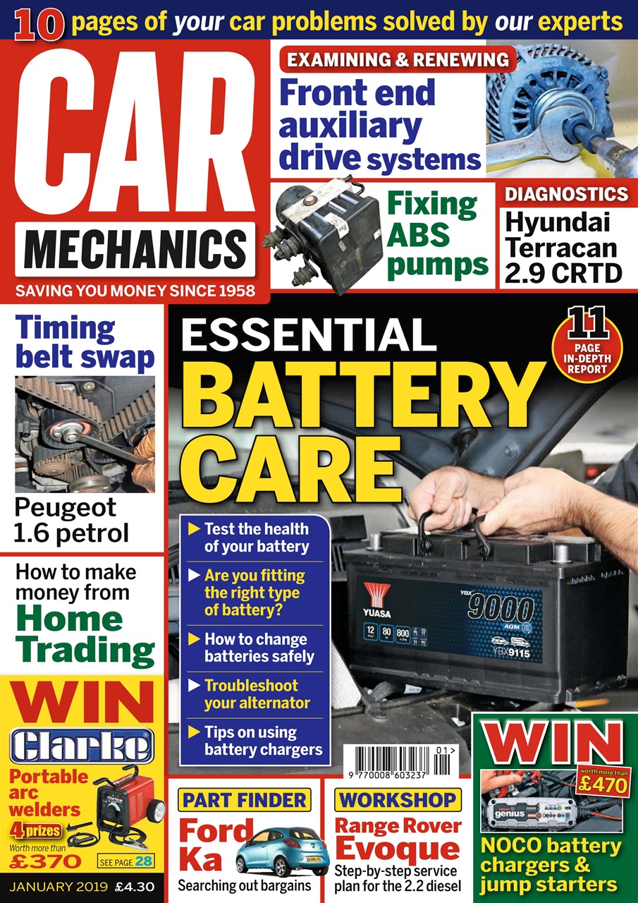 Car Mechanics Preview Pages