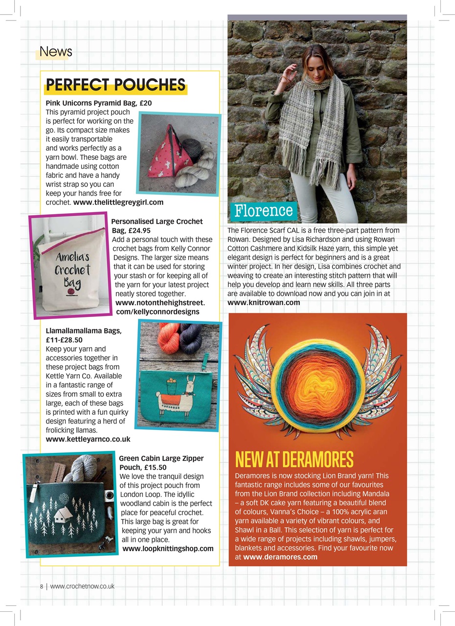 Crochet Now Magazine Preview Pages