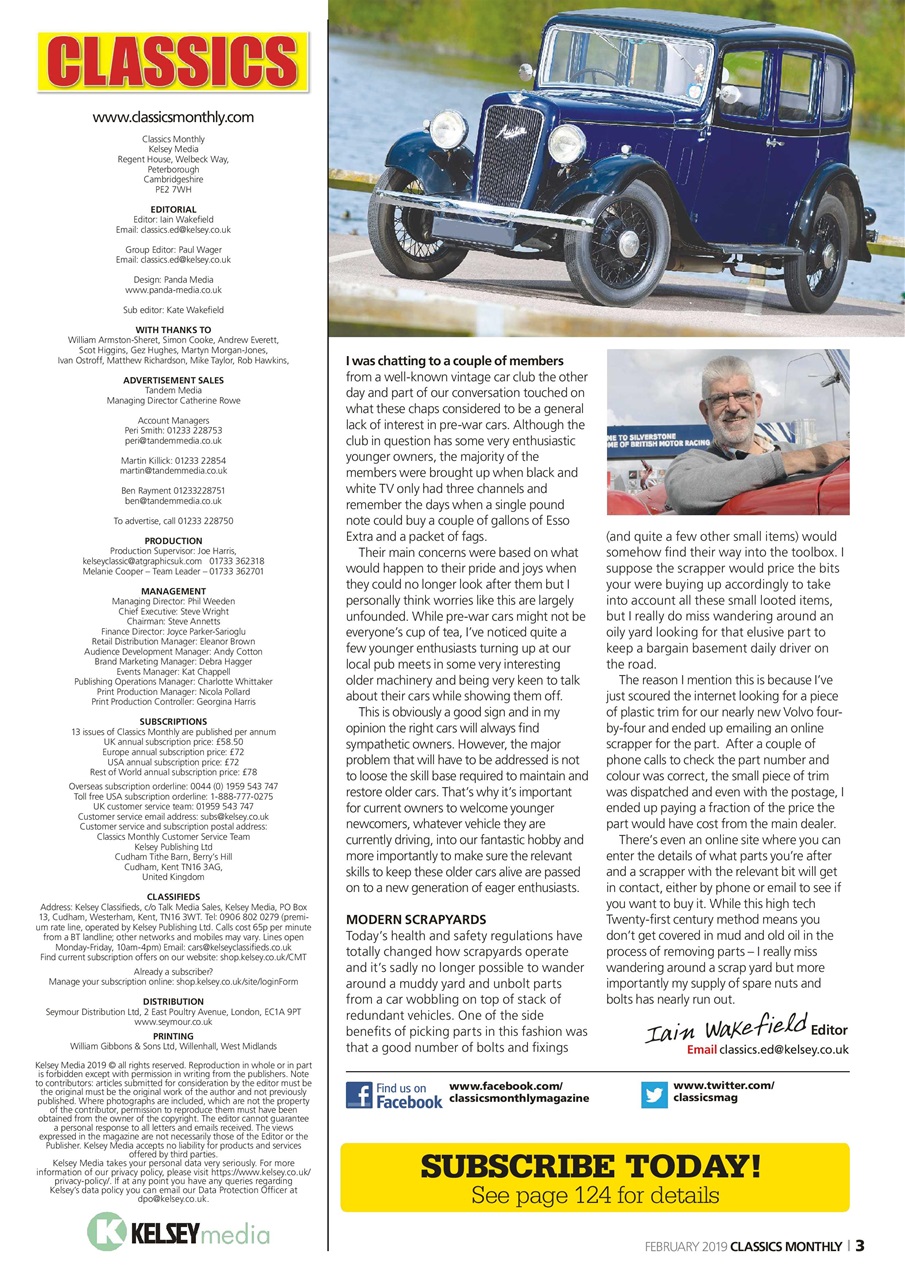 Classics World Preview Pages