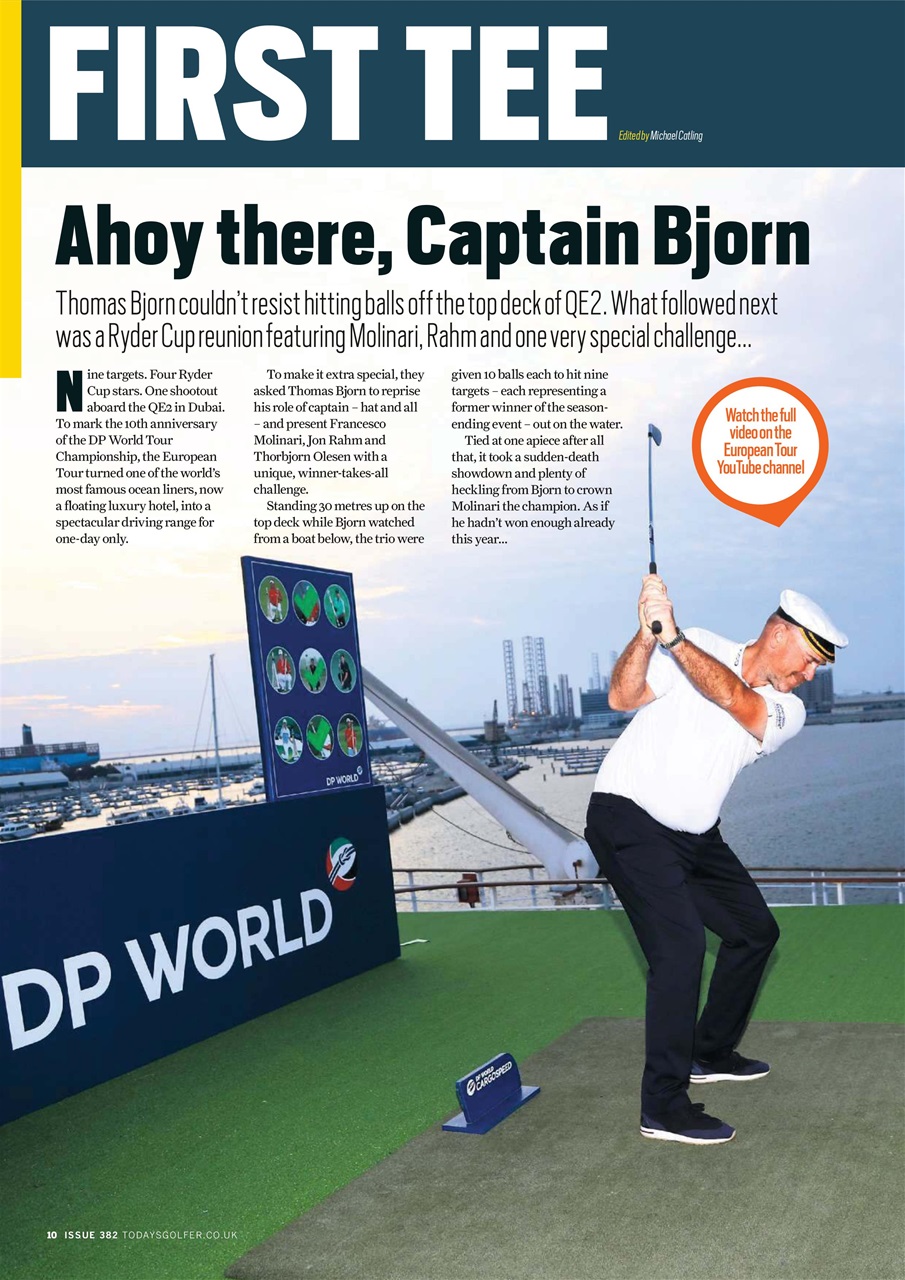 Today's Golfer Preview Pages