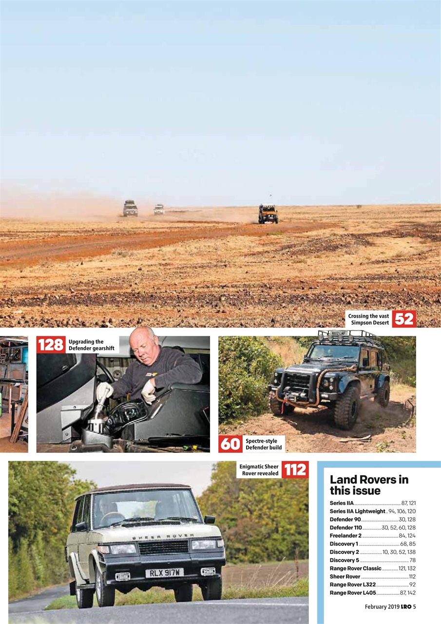 Land Rover Owner Preview Pages