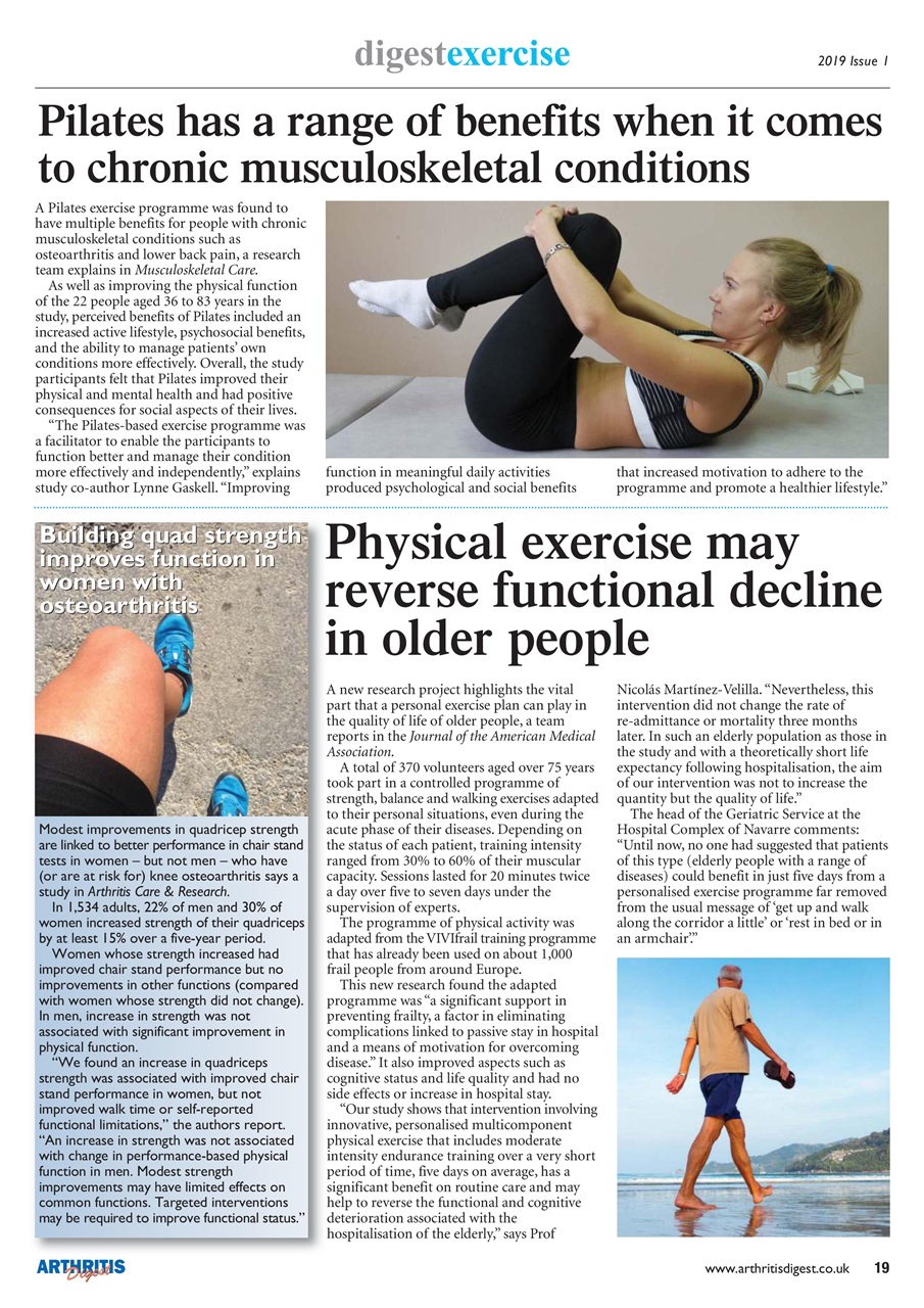 Arthritis Digest Preview Pages