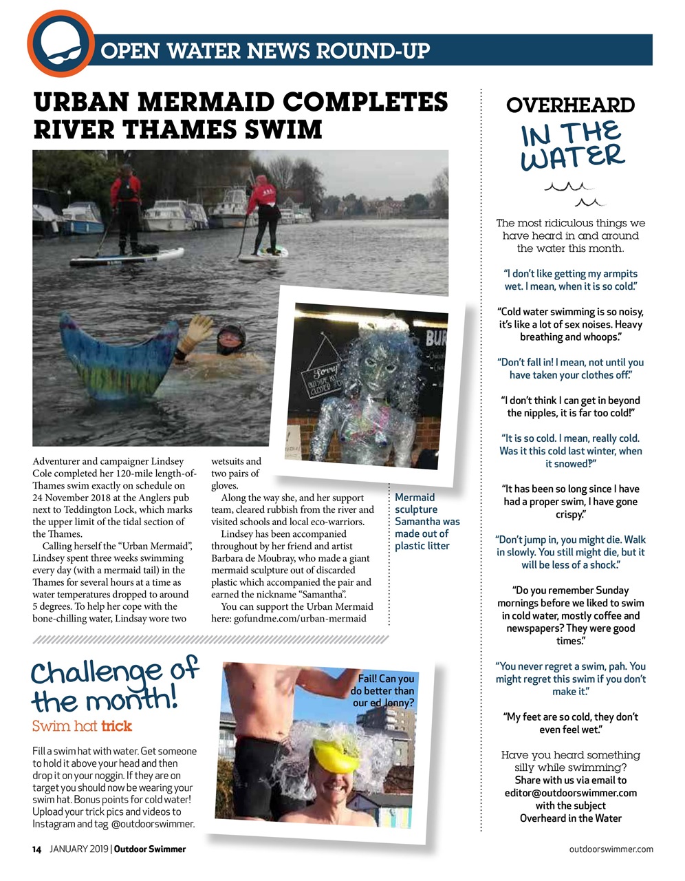 Outdoor Swimmer Preview Pages