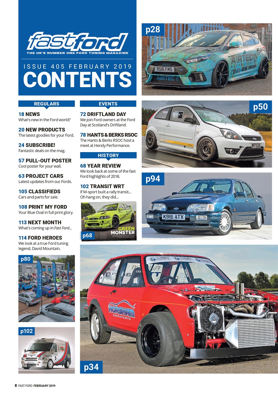 Fast Ford Preview Pages