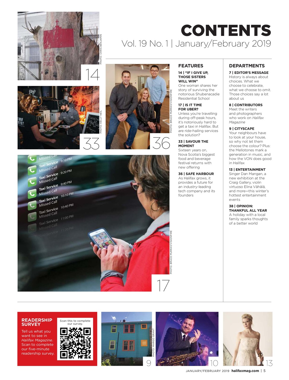 Halifax Magazine Preview Pages