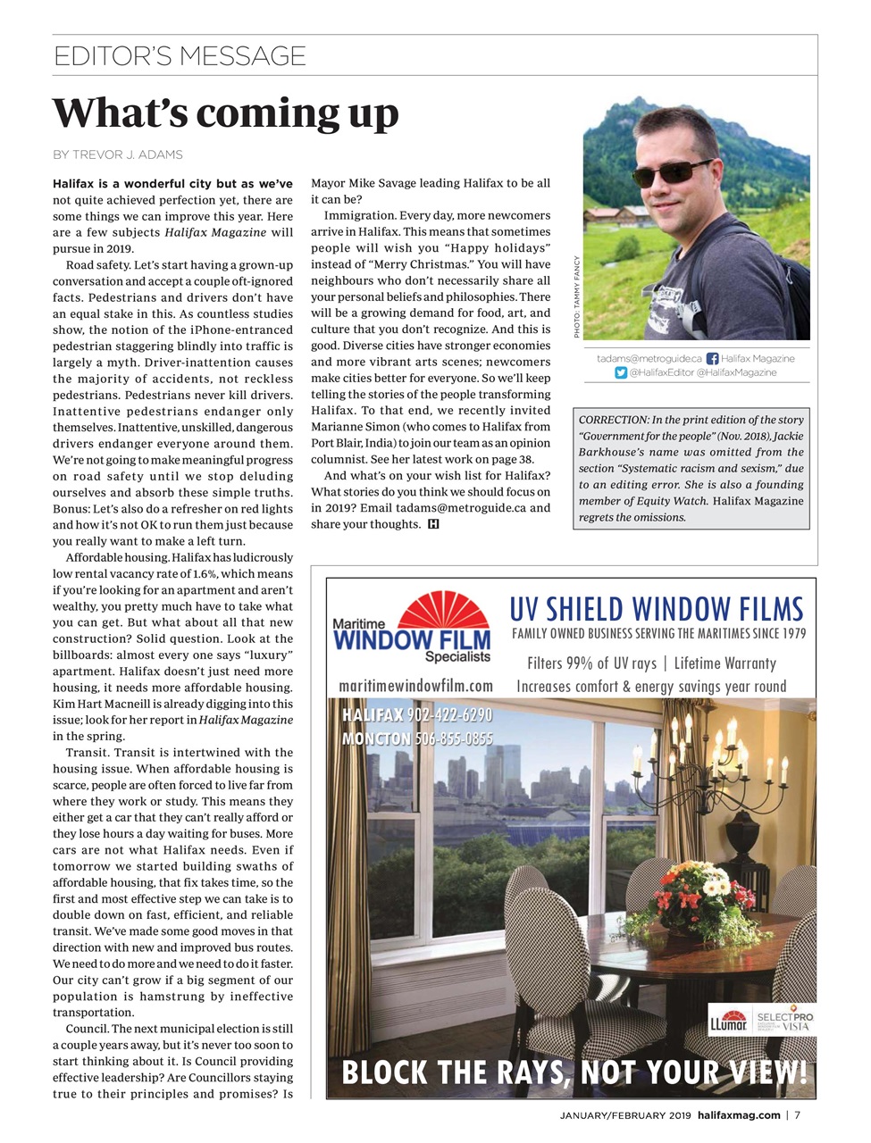 Halifax Magazine Preview Pages