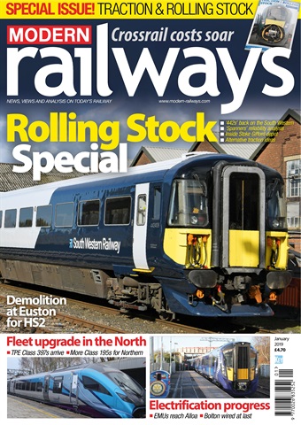 Modern Railways issue   January 2019