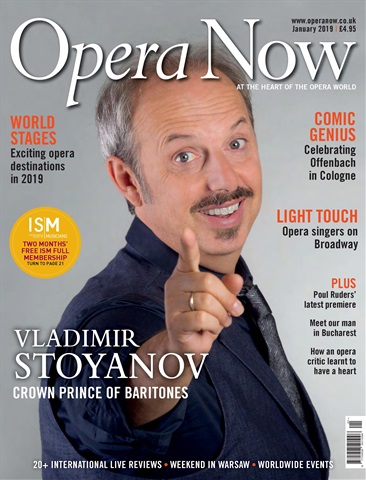 Opera Now issue January 2019