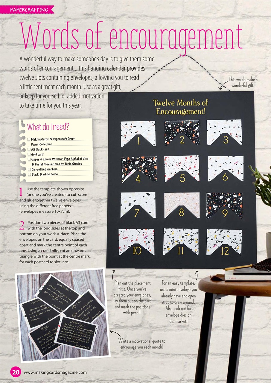 Making Cards & Papercraft Preview Pages