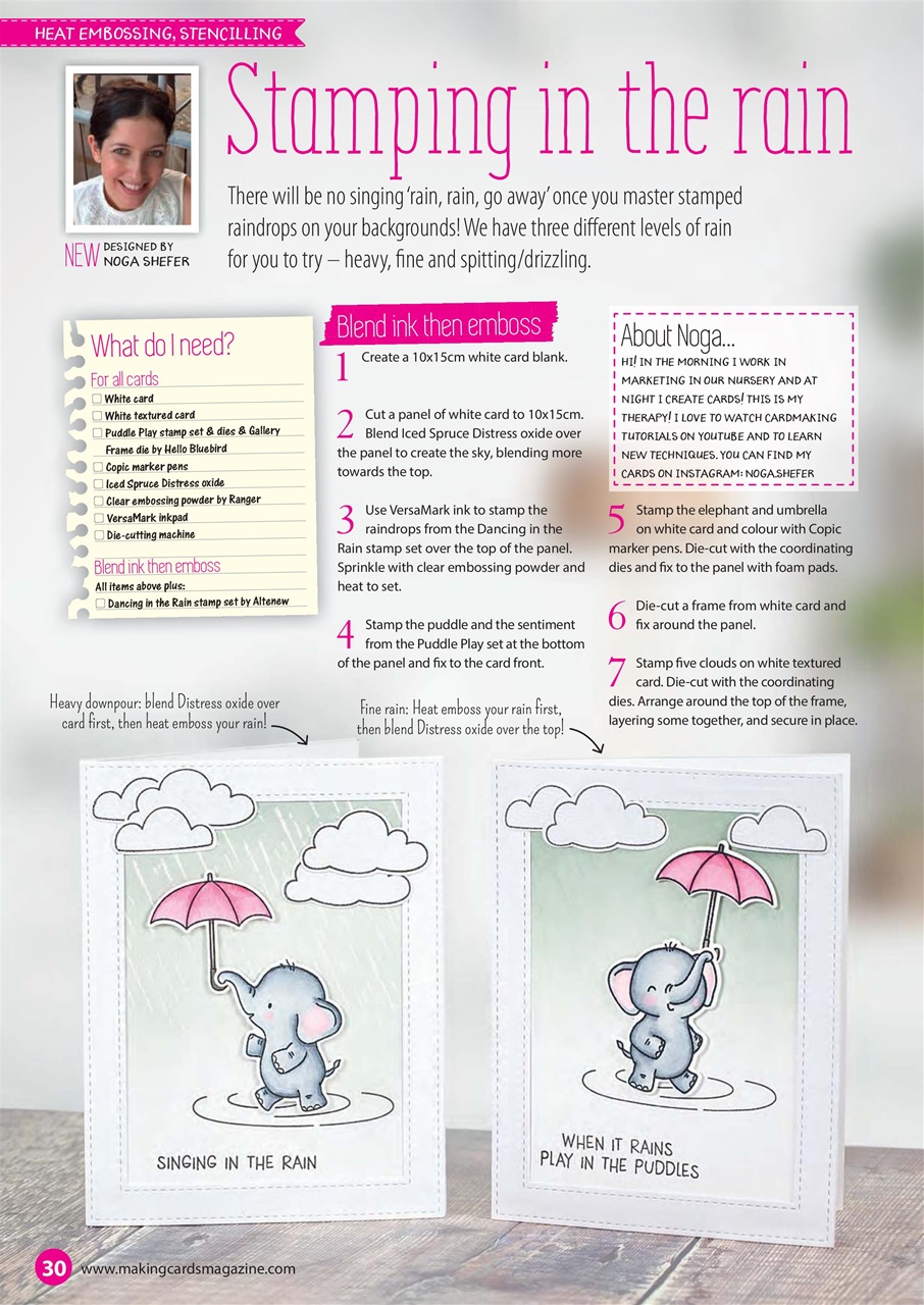 Making Cards & Papercraft Preview Pages