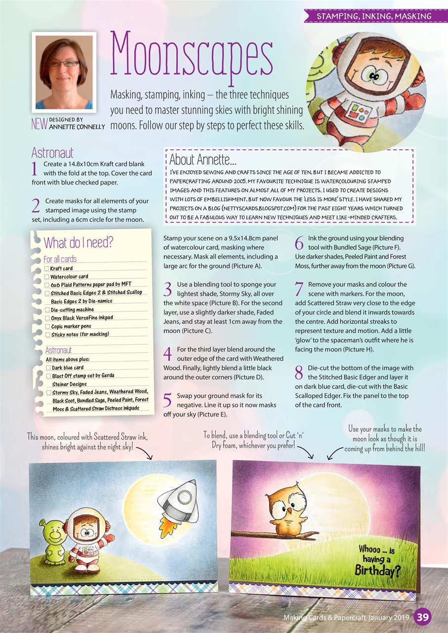 Making Cards & Papercraft Preview Pages