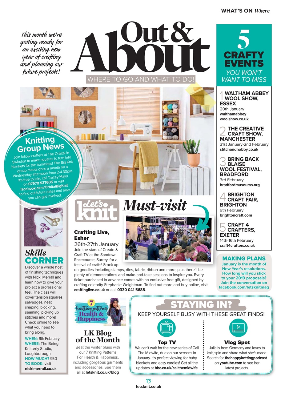 Let's Knit Preview Pages