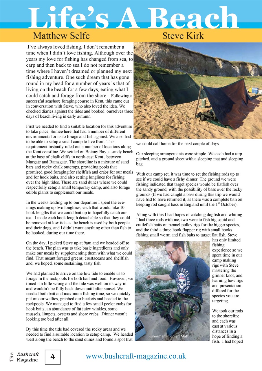 Bushcraft Magazine Preview Pages