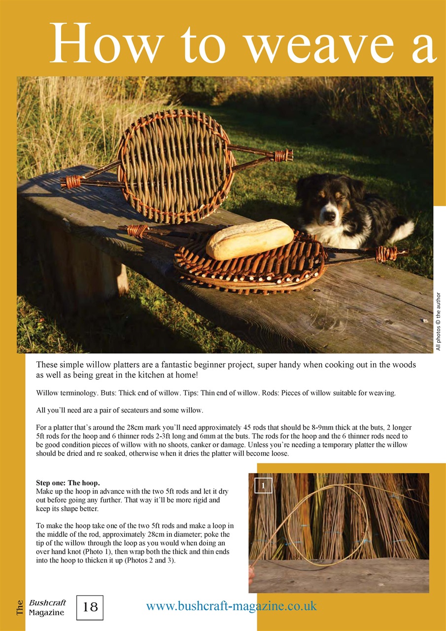 Bushcraft Magazine Preview Pages