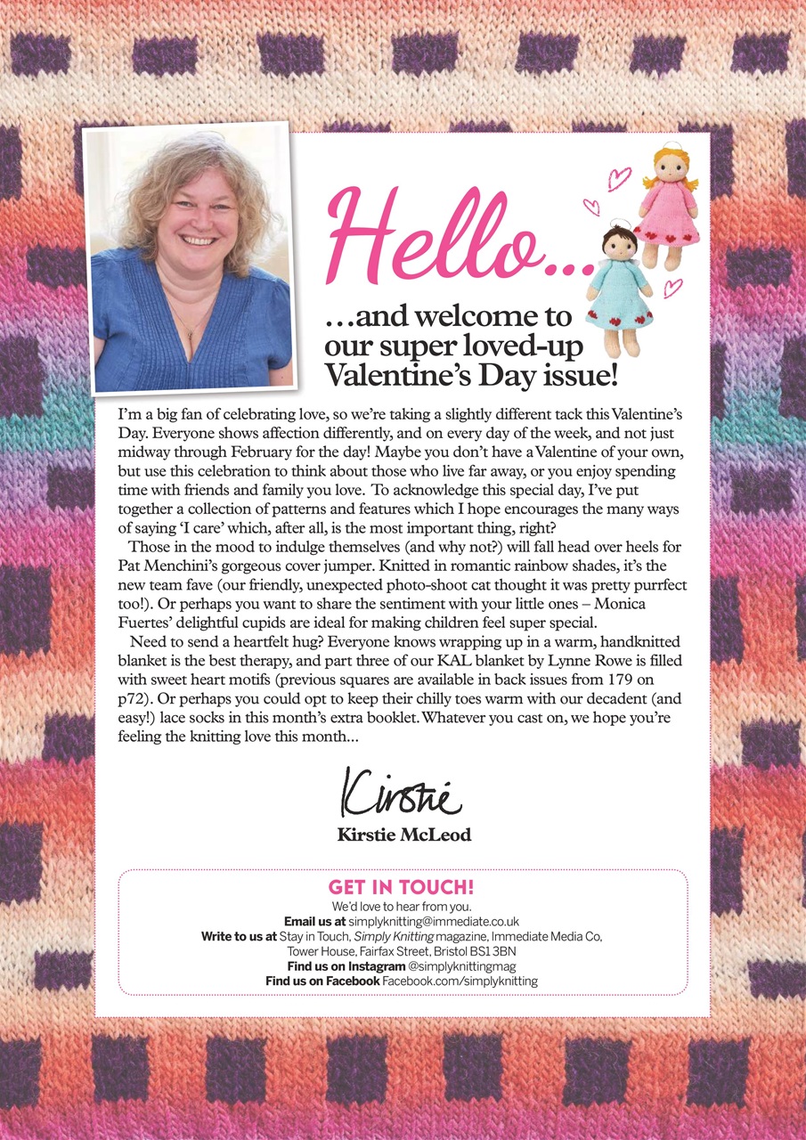 Simply Knitting Preview Pages