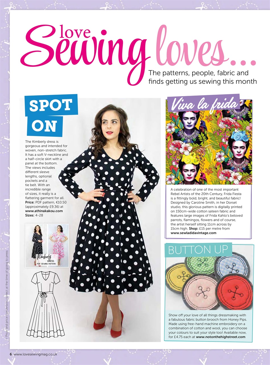 Love Sewing Preview Pages