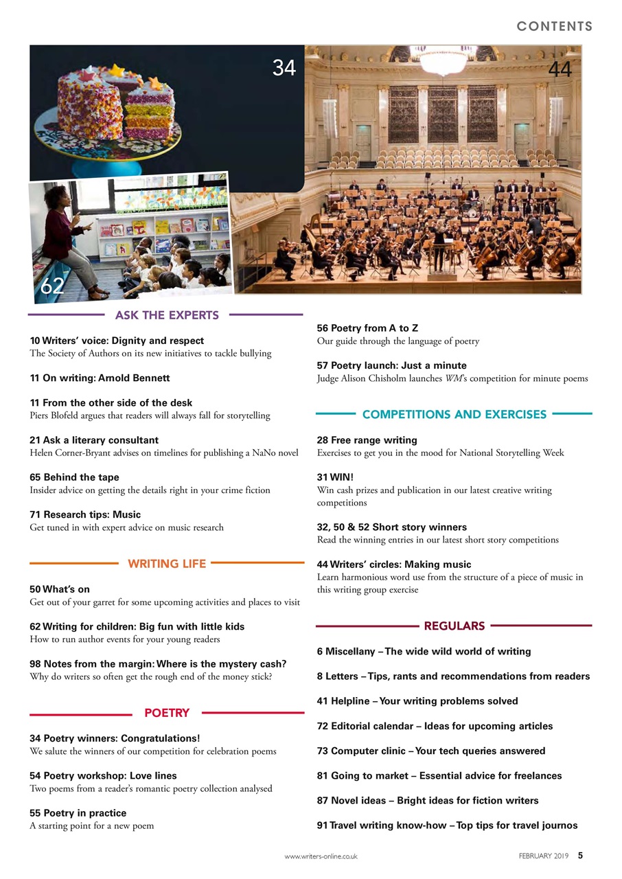 Writing Magazine Preview Pages