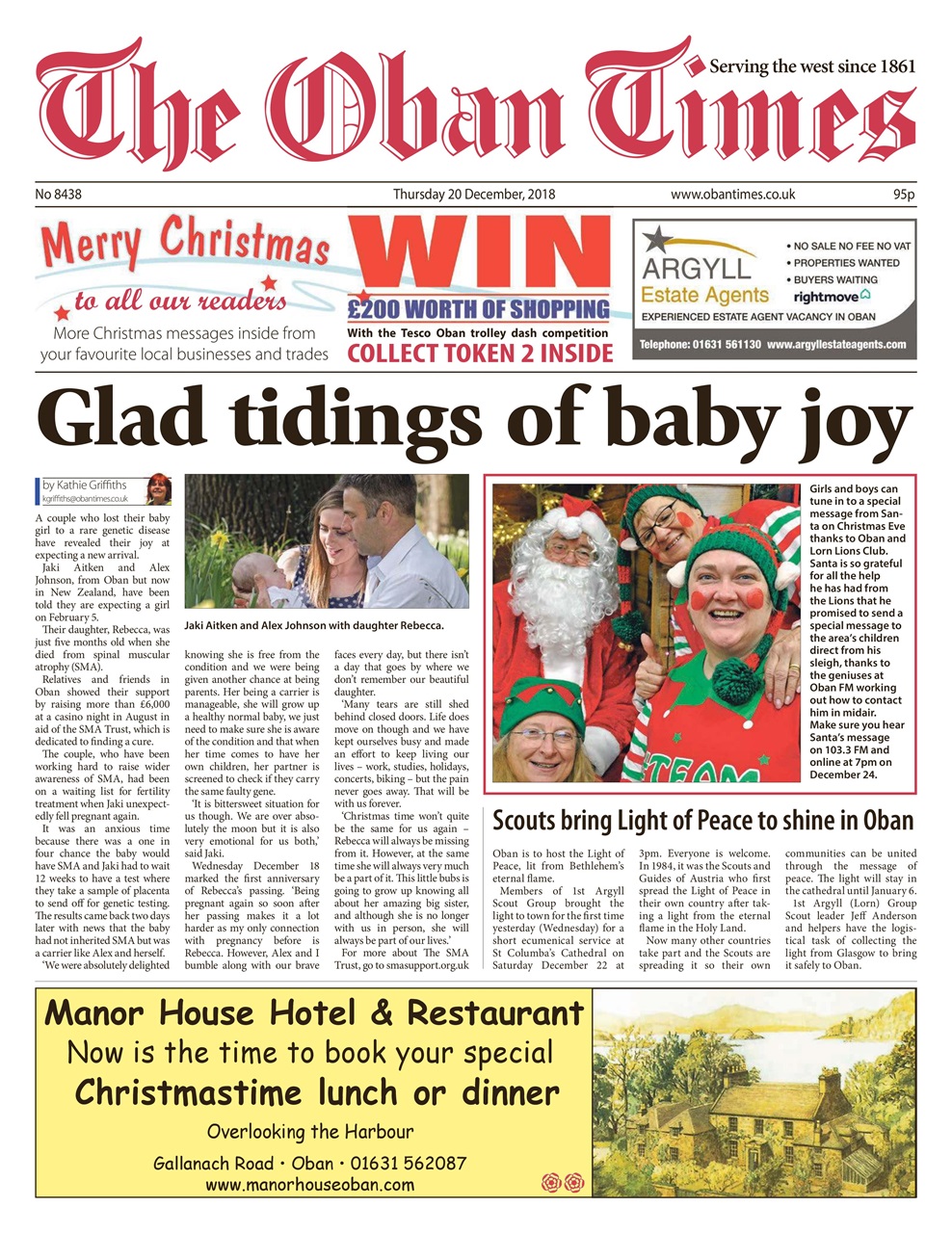 The Oban Times & Lochaber Times Preview Pages