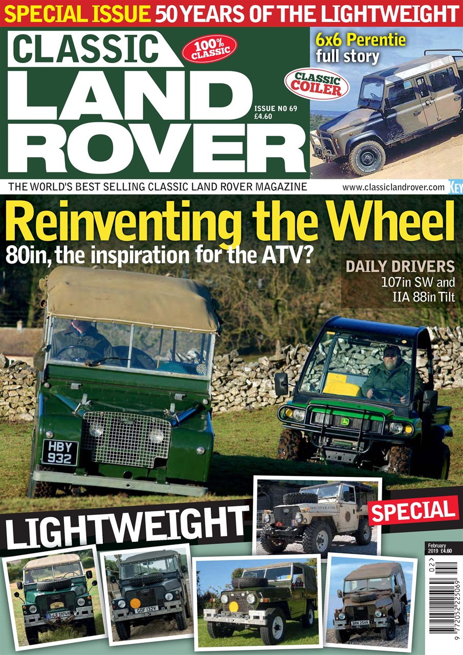 Classic Land Rover Magazine Preview Pages