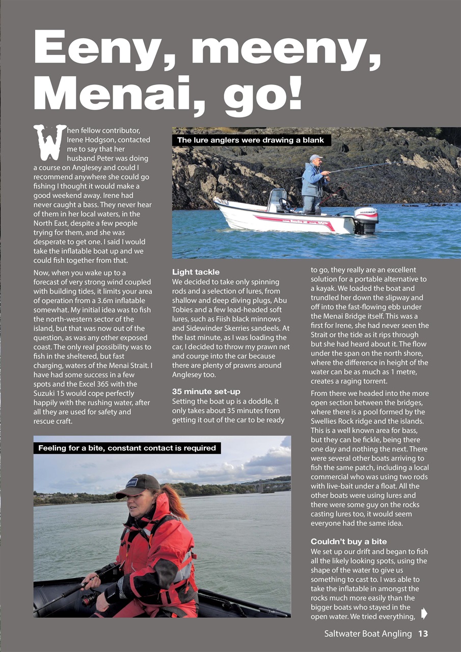Saltwater Boat Angling Preview Pages