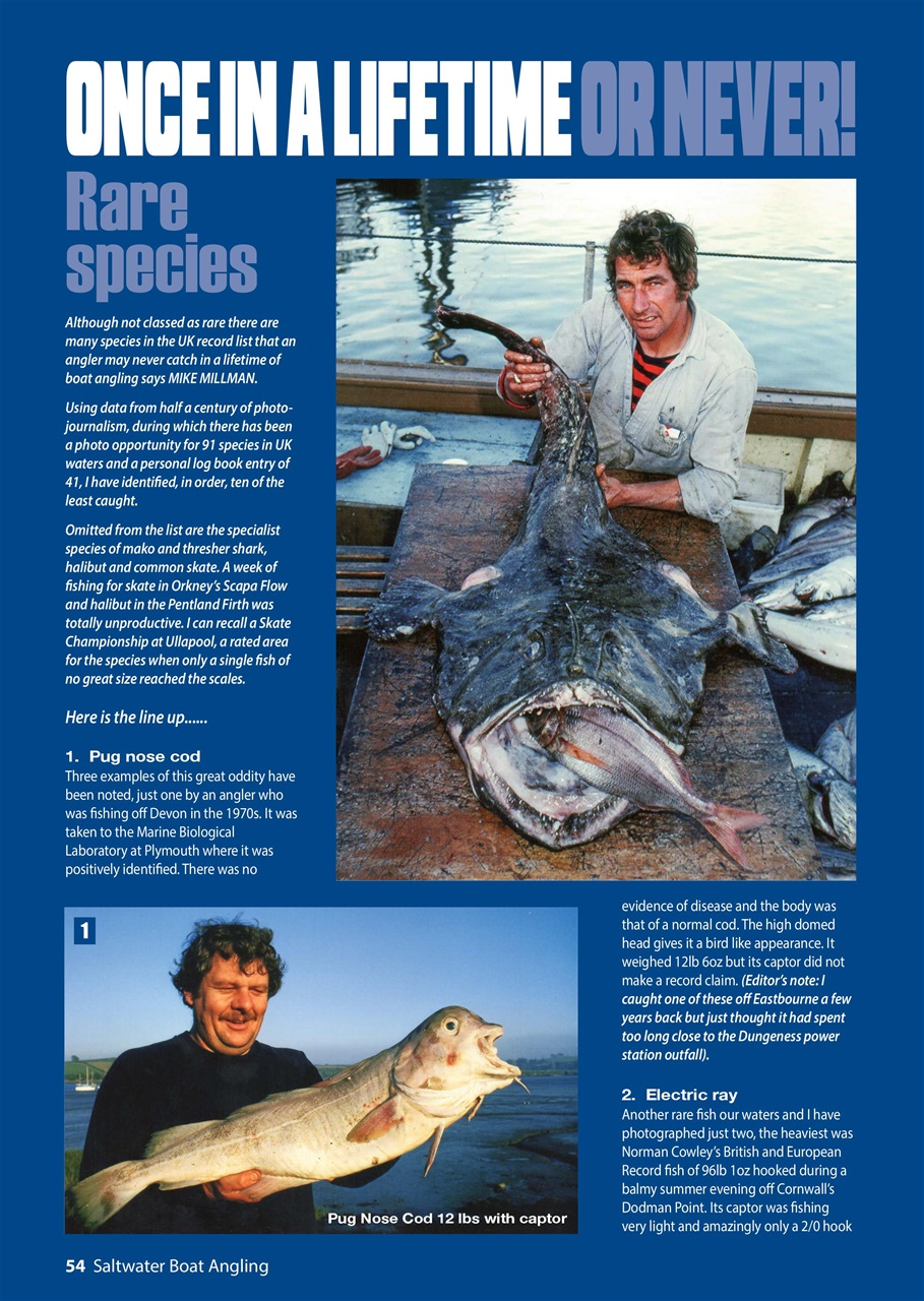 Saltwater Boat Angling Preview Pages