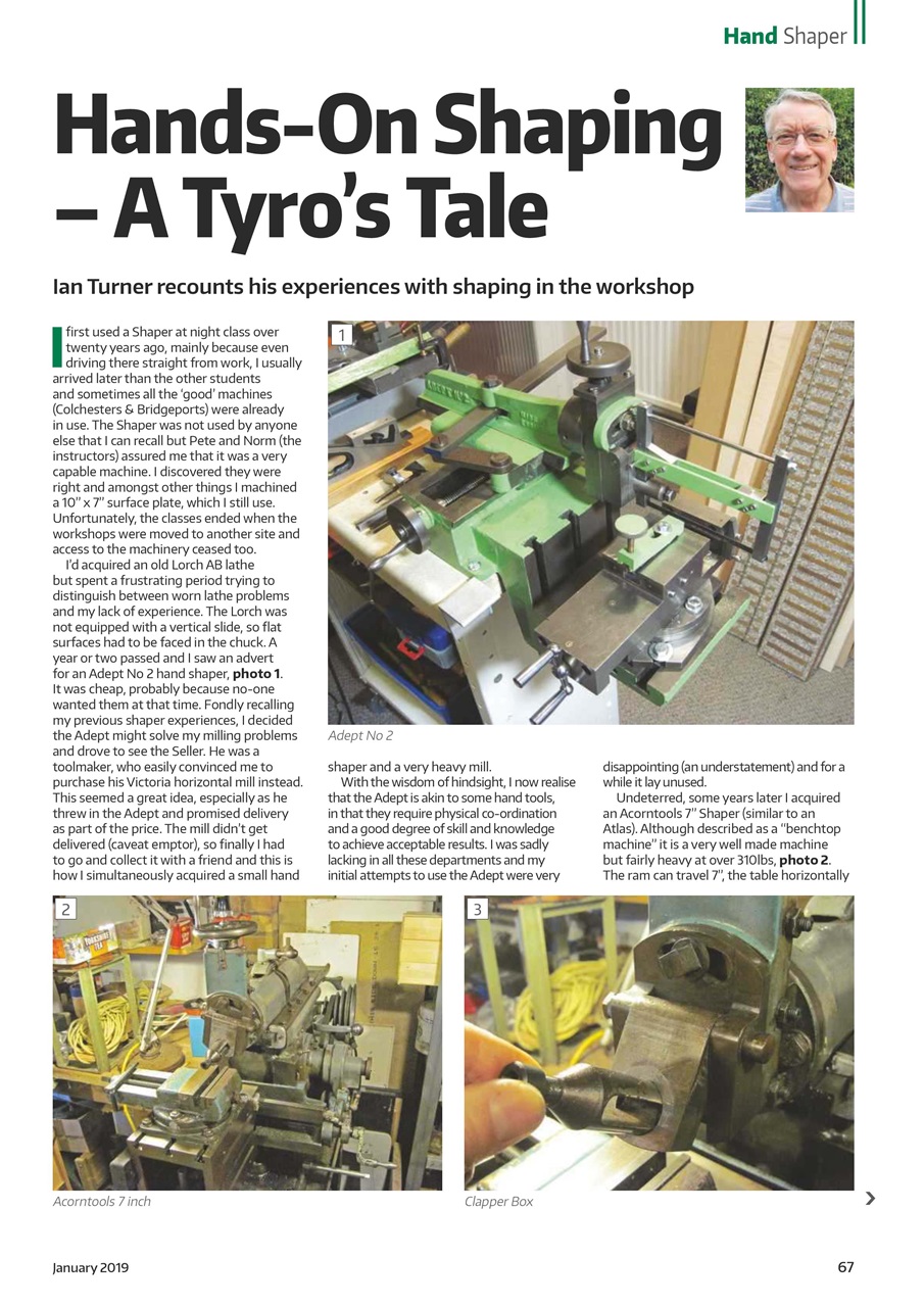 Model Engineer & Workshop Magazine Preview Pages