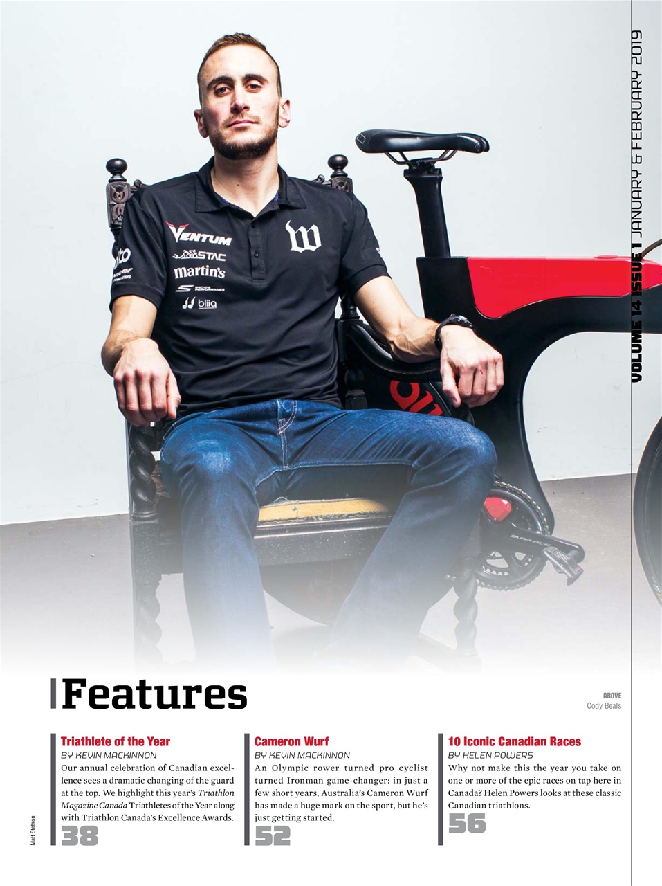 Triathlon Magazine Canada Preview Pages