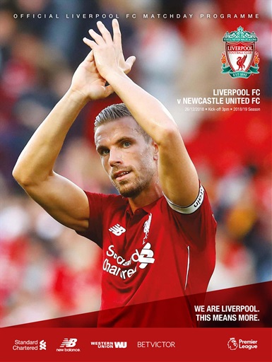 Liverpool FC Programmes issue 